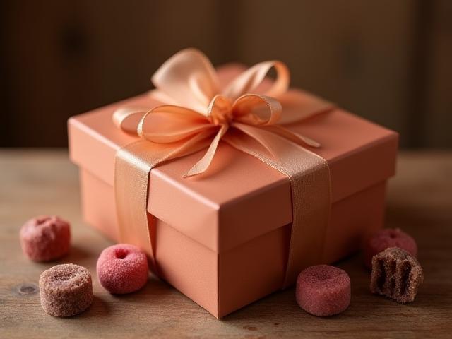 Nostalgische Geschenkbox mit klassischen Süßwaren