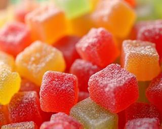 Fruchtgummi Konfetti